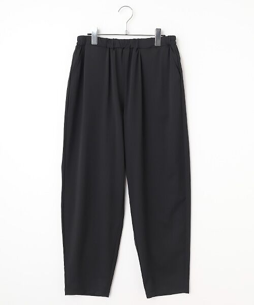 LOGEMENT DE CLAIRE / ロジュモンドクレール その他パンツ | 【Allease/オールイーズ】テーパードイージーパンツ（ブラック）