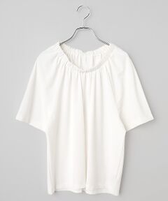 LOGEMENT DE CLAIRE / ロジュモンドクレール カットソー | 【Allease/オールイーズ】ギャザーカットブラウス