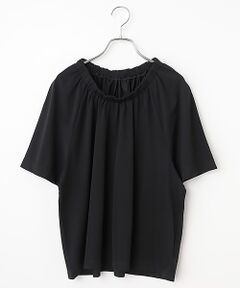 LOGEMENT DE CLAIRE / ロジュモンドクレール カットソー | 【Allease/オールイーズ】ギャザーカットブラウス