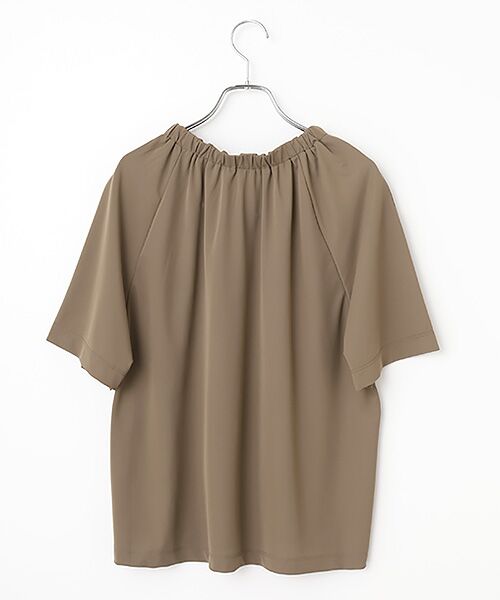 LOGEMENT DE CLAIRE / ロジュモンドクレール カットソー | 【Allease/オールイーズ】ギャザーカットブラウス | 詳細2