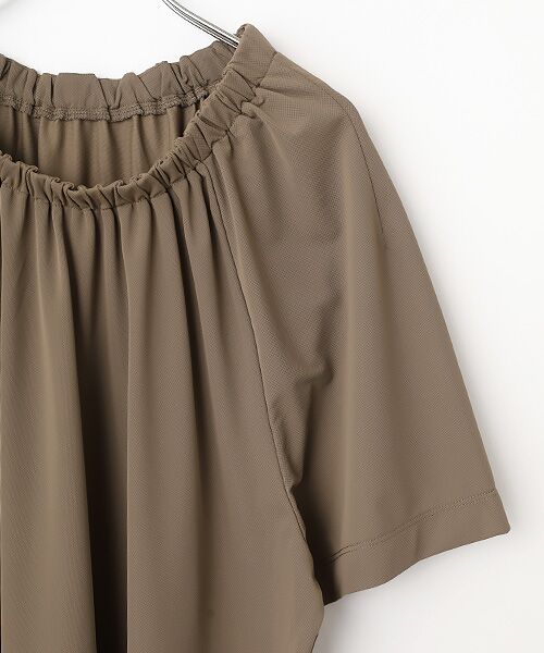 LOGEMENT DE CLAIRE / ロジュモンドクレール カットソー | 【Allease/オールイーズ】ギャザーカットブラウス | 詳細3