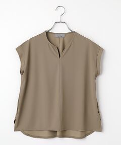 LOGEMENT DE CLAIRE / ロジュモンドクレール カットソー | 【Allease/オールイーズ】キーネックノースリーブプル