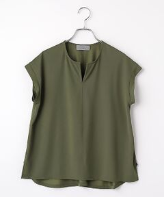 LOGEMENT DE CLAIRE / ロジュモンドクレール カットソー | 【Allease/オールイーズ】キーネックノースリーブプル