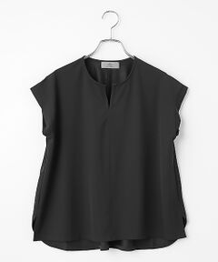 LOGEMENT DE CLAIRE / ロジュモンドクレール カットソー | 【Allease/オールイーズ】キーネックノースリーブプル