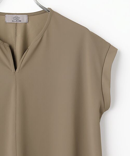 LOGEMENT DE CLAIRE / ロジュモンドクレール カットソー | 【Allease/オールイーズ】キーネックノースリーブプル | 詳細3