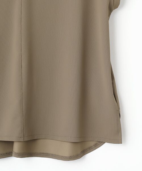 LOGEMENT DE CLAIRE / ロジュモンドクレール カットソー | 【Allease/オールイーズ】キーネックノースリーブプル | 詳細4