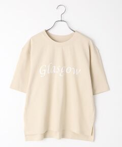 LOGEMENT DE CLAIRE / ロジュモンドクレール Tシャツ | 【LOURMARIN】ロゴプリントTシャツ