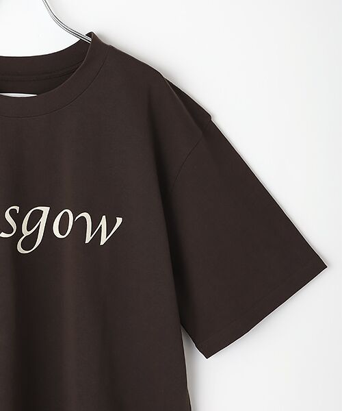 LOGEMENT DE CLAIRE / ロジュモンドクレール Tシャツ | 【LOURMARIN】ロゴプリントTシャツ | 詳細4