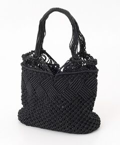 LOGEMENT DE CLAIRE / ロジュモンドクレール トートバッグ | マクラメバッグ