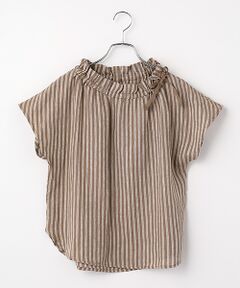 LOGEMENT DE CLAIRE / ロジュモンドクレール シャツ・ブラウス | フリル衿フレンチブラウス