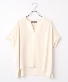 LOGEMENT DE CLAIRE / ロジュモンドクレール シャツ・ブラウス | キーネックブラウス