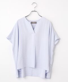 LOGEMENT DE CLAIRE / ロジュモンドクレール シャツ・ブラウス | キーネックブラウス