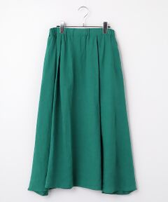 LOGEMENT DE CLAIRE / ロジュモンドクレール ロング・マキシ丈スカート | 【LOURMARIN】タックフレアースカート