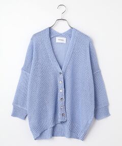 LOGEMENT DE CLAIRE / ロジュモンドクレール カーディガン・ボレロ | 【LOURMARIN】ペーパーヤーンカルマカーディガン