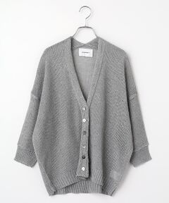 LOGEMENT DE CLAIRE / ロジュモンドクレール カーディガン・ボレロ | 【LOURMARIN】ペーパーヤーンカルマカーディガン