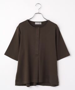 LOGEMENT DE CLAIRE / ロジュモンドクレール カットソー | ヘンリーハーフスリーブプルオーバー