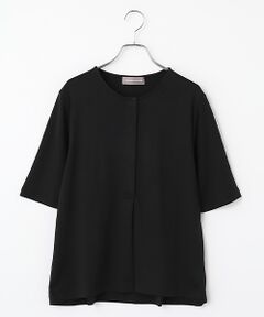 LOGEMENT DE CLAIRE / ロジュモンドクレール カットソー | ヘンリーハーフスリーブプルオーバー