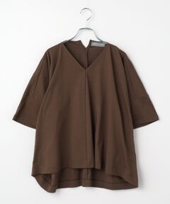 LOGEMENT DE CLAIRE / ロジュモンドクレール カットソー | Vネックワイドシルエットプルオーバー