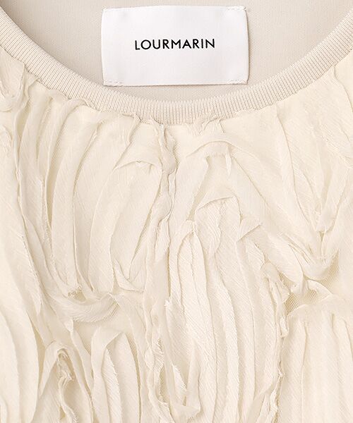 LOGEMENT DE CLAIRE / ロジュモンドクレール カットソー | 【LOURMARIN】テープチュール刺しゅうプルオーバー | 詳細4