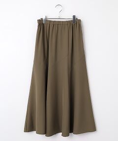 LOGEMENT DE CLAIRE / ロジュモンドクレール ロング・マキシ丈スカート | 【リネンライク切替スカート】