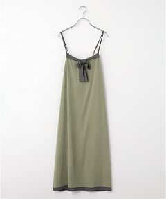 LOGEMENT DE CLAIRE / ロジュモンドクレール ロング・マキシ丈ワンピース | リボンキャミワンピース