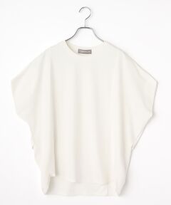 LOGEMENT DE CLAIRE / ロジュモンドクレール カットソー | タックショルダーラウンドヘムプルオーバー