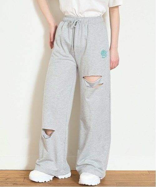 Lovetoxic / ラブトキシック その他パンツ | 【LTXC】【akane】【吸水速乾/さらさら】スウェットパンツ（トップ グレー）