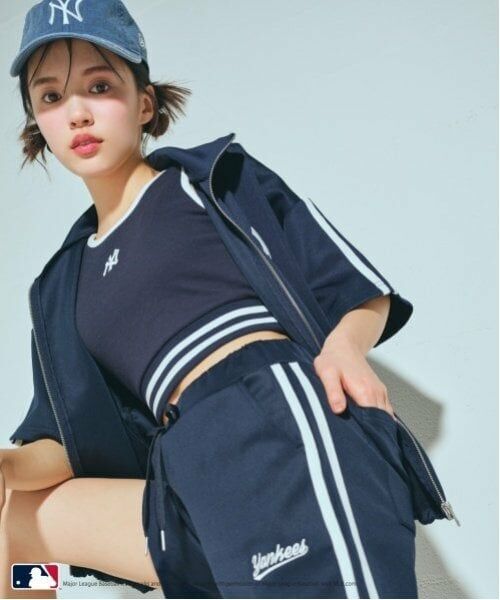 Lovetoxic / ラブトキシック ショート・ハーフ・半端丈パンツ | 【LTXC】【MLB】【吸水速乾/さらさら】ラインパンツ | 詳細1