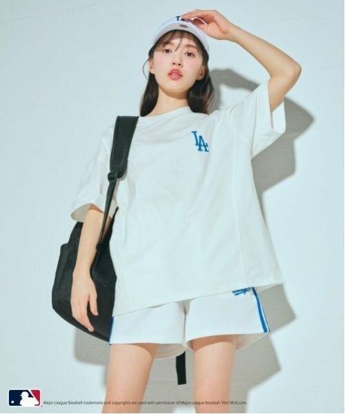 Lovetoxic / ラブトキシック ショート・ハーフ・半端丈パンツ | 【LTXC】【MLB】【吸水速乾/さらさら】ラインパンツ | 詳細3