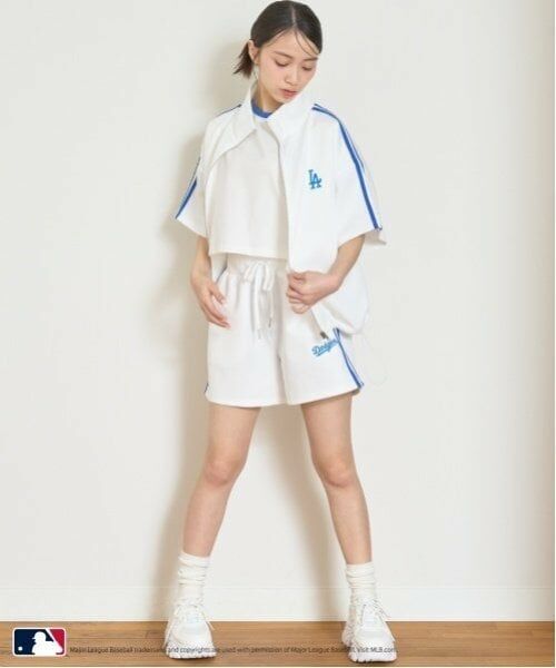 Lovetoxic / ラブトキシック ショート・ハーフ・半端丈パンツ | 【LTXC】【MLB】【吸水速乾/さらさら】ラインパンツ | 詳細4