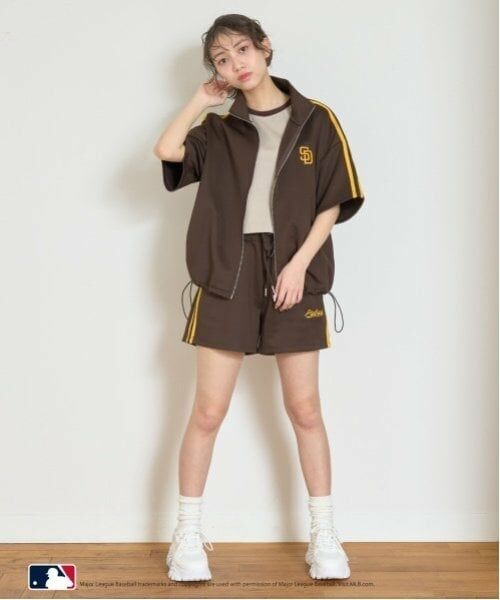 Lovetoxic / ラブトキシック ショート・ハーフ・半端丈パンツ | 【LTXC】【MLB】【吸水速乾/さらさら】ラインパンツ | 詳細5