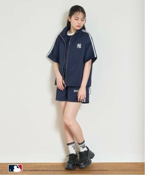 Lovetoxic / ラブトキシック ショート・ハーフ・半端丈パンツ | 【LTXC】【MLB】【吸水速乾/さらさら】ラインパンツ | 詳細6