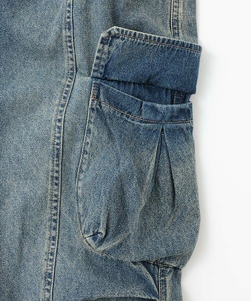 Lovetoxic / ラブトキシック その他パンツ | 【LTXC】【接触冷感/ひんやり】デニムカーゴパンツ | 詳細8