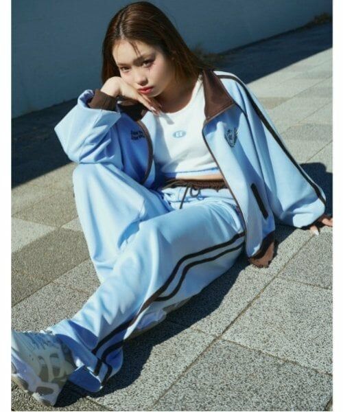 Lovetoxic / ラブトキシック カーディガン・ボレロ | 【LTXC】【akane】【接触冷感/ひんやり】トラックジャケット | 詳細2