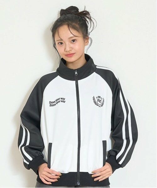 Lovetoxic / ラブトキシック カーディガン・ボレロ | 【LTXC】【akane】【接触冷感/ひんやり】トラックジャケット（マルチ）