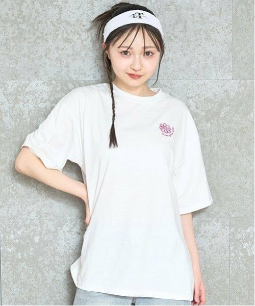 Lovetoxic / ラブトキシック Tシャツ | 【LTXC】【akane】【吸水速乾/さらさら】ルーズTシャツ（ピンク）