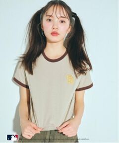 Lovetoxic / ラブトキシック Tシャツ | 【LTXC】【MLB】【吸水速乾/さらさら】【綿100％】クロップドT