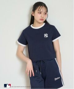 Lovetoxic / ラブトキシック Tシャツ | 【LTXC】【MLB】【吸水速乾/さらさら】【綿100％】クロップドT