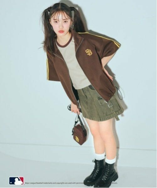 Lovetoxic / ラブトキシック Tシャツ | 【LTXC】【MLB】【吸水速乾/さらさら】【綿100％】クロップドT | 詳細3