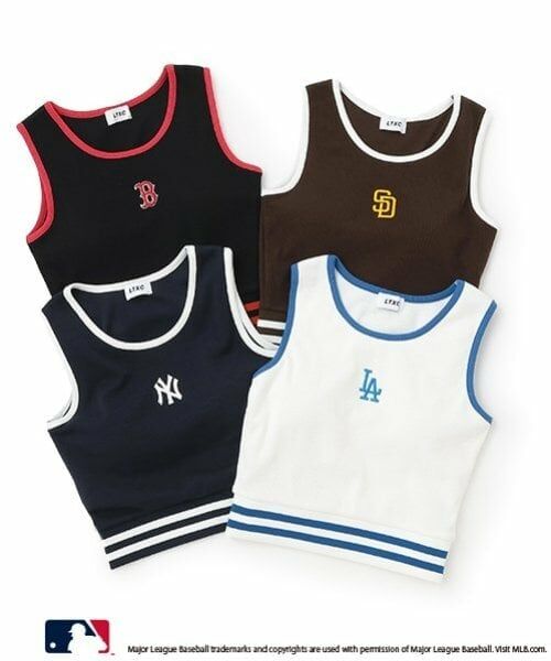 Lovetoxic / ラブトキシック キャミソール・チューブトップ | 【LTXC】【MLB】【吸水速乾/さらさら】カップつきタンク | 詳細3