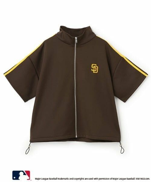 Lovetoxic / ラブトキシック カーディガン・ボレロ | 【LTXC】【MLB】【吸水速乾/さらさら】半袖トラックJK | 詳細11