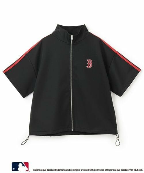 Lovetoxic / ラブトキシック カーディガン・ボレロ | 【LTXC】【MLB】【吸水速乾/さらさら】半袖トラックJK | 詳細13