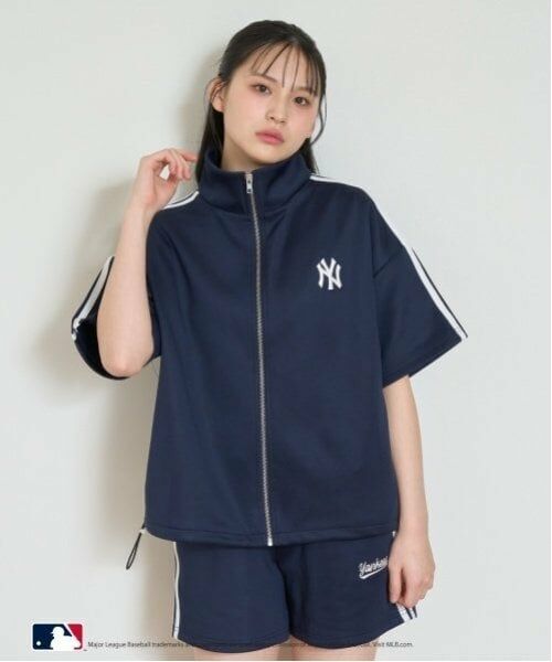 Lovetoxic / ラブトキシック カーディガン・ボレロ | 【LTXC】【MLB】【吸水速乾/さらさら】半袖トラックJK | 詳細8