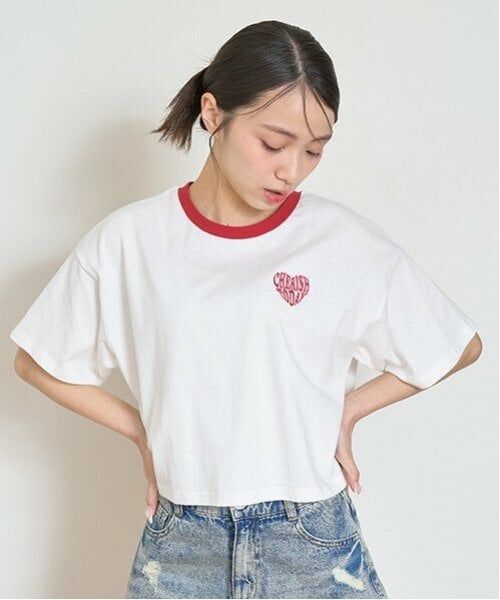 Lovetoxic / ラブトキシック Tシャツ | 【LTXC】【GOODPRICE】【綿100％】ハートリンガーTシャツ（赤）