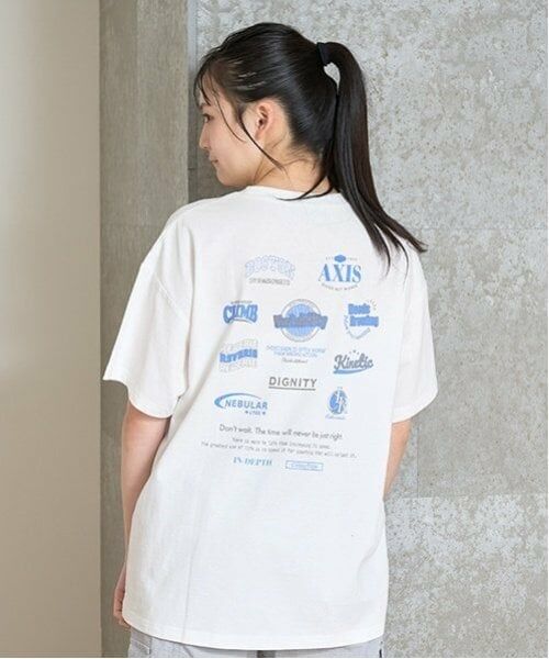 Lovetoxic / ラブトキシック Tシャツ | 【LTXC】【GOODPRICE】【綿100％】ロゴバックプリントTシャツ（オフ ホワイト）