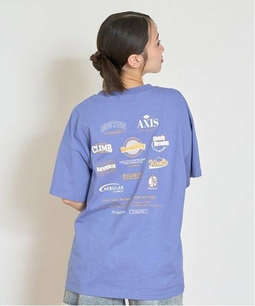 Lovetoxic / ラブトキシック Tシャツ | 【LTXC】【GOODPRICE】【綿100％】ロゴバックプリントTシャツ（ブルー）