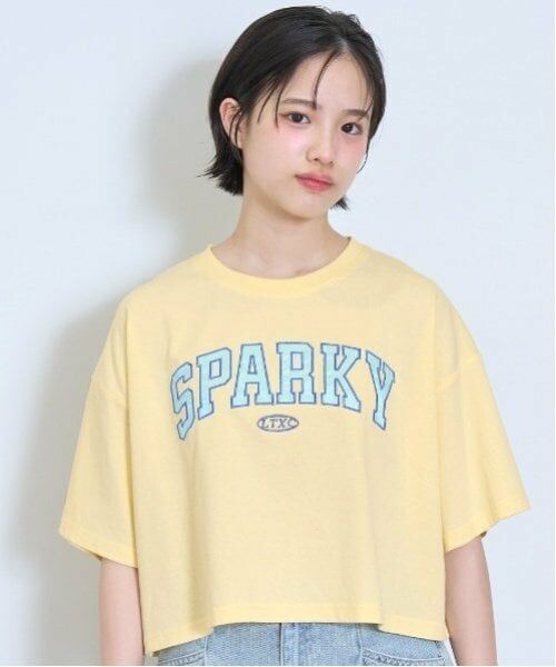 Lovetoxic / ラブトキシック Tシャツ | 【LTXC】【GOODPRICE】【綿100％】ロゴアソートアップリ半T（黄）