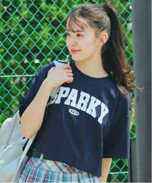 Lovetoxic / ラブトキシック Tシャツ | 【LTXC】【GOODPRICE】【綿100％】ロゴアソートアップリ半T（紺）