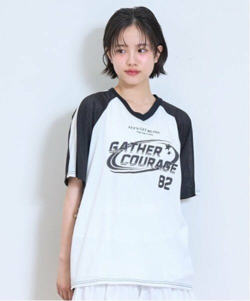Lovetoxic / ラブトキシック Tシャツ | 【LTXC】ルーズメッシュゲームT（黒）