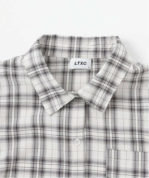 Lovetoxic / ラブトキシック シャツ・ブラウス | 【LTXC】ドロスト半袖チェックシャツ | 詳細10